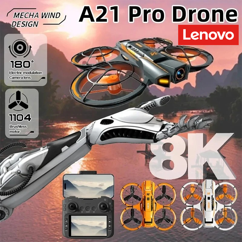 Drone Multispectral - Lenovo A21 Pro Drone 4K Professional