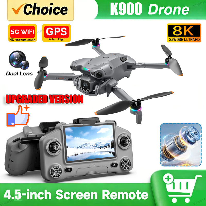 Drone Multispectral - New K900 MAX GPS Drone with