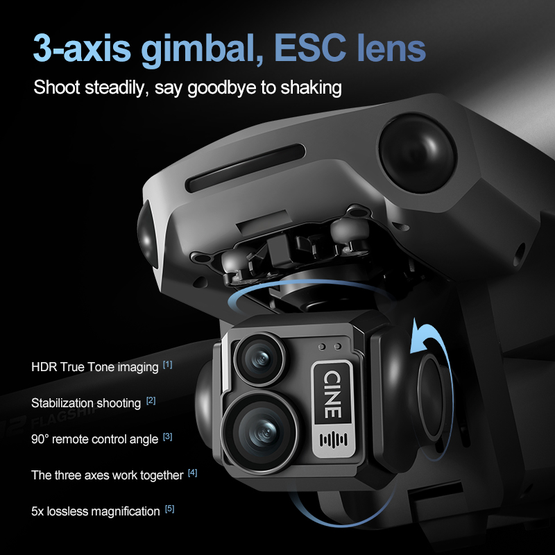 8K 3 Axis Gimbal Brushless 7.2 - Drone Mapping 评论和价格