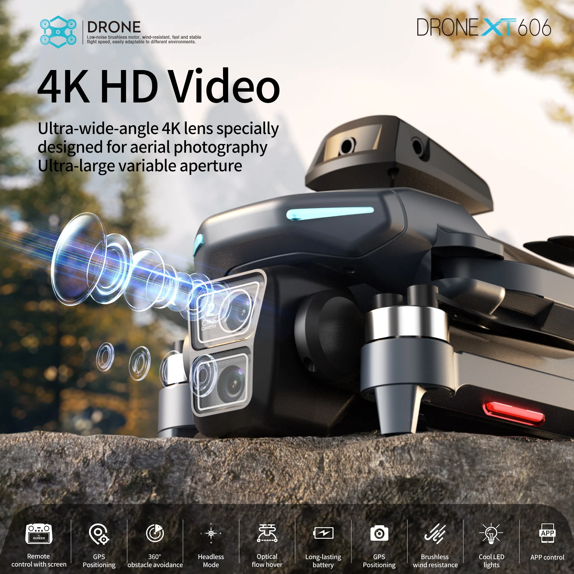 Lenovo XT606 Drone Professiona - Drone Multispectral 评论和价格