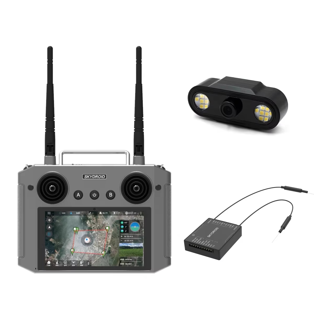 For Skydroid H12 2.4GHz 1080P  - Drone Agriculture Monitoring 评论和价格