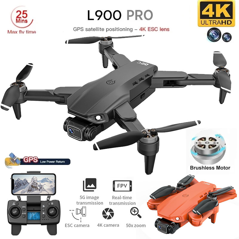 L900 Pro GPS Drone 4K Professi - Drone Multispectral 评论和价格