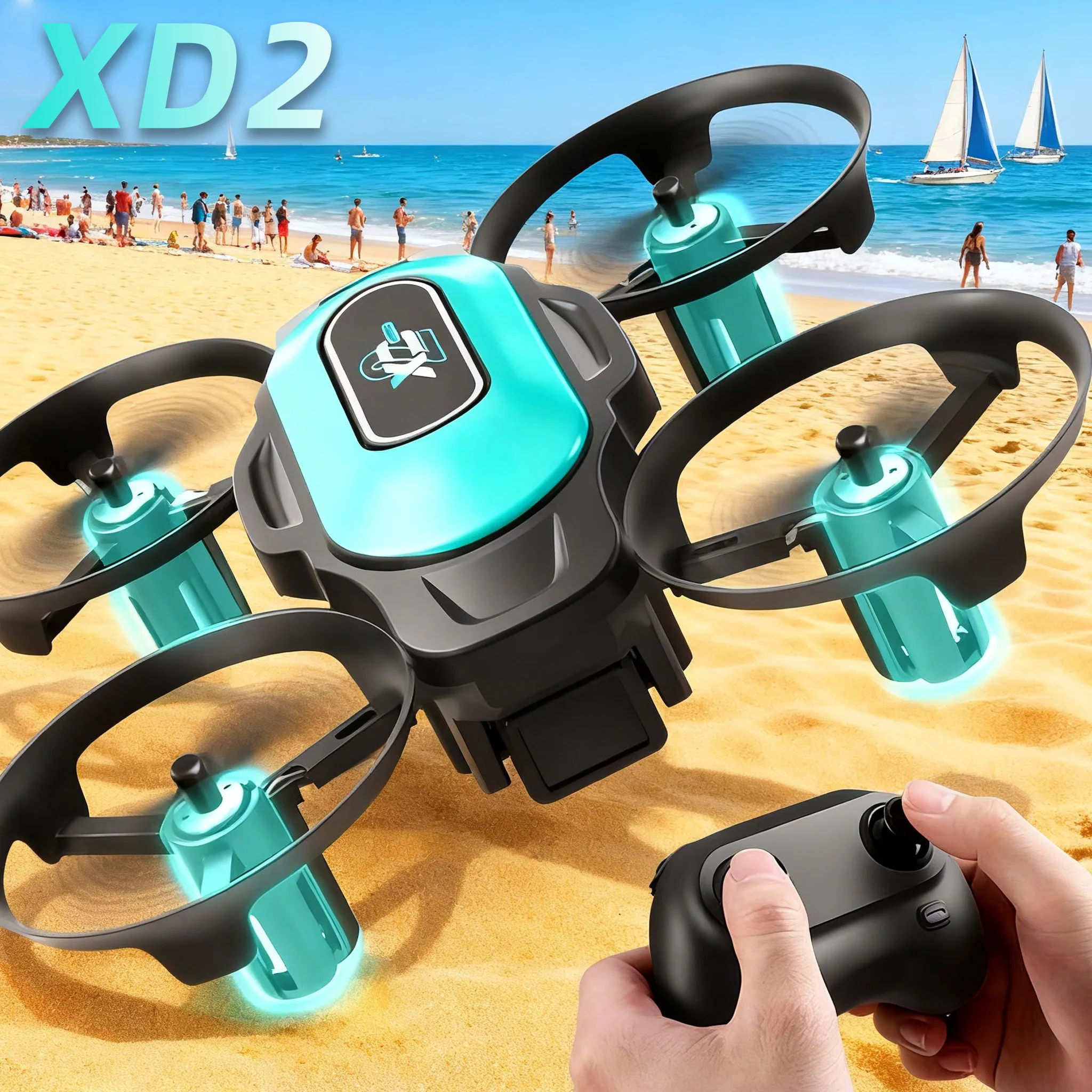 XD2 Mini Drone, 360° Stunt Fli - Drone Video Production 评论和价格