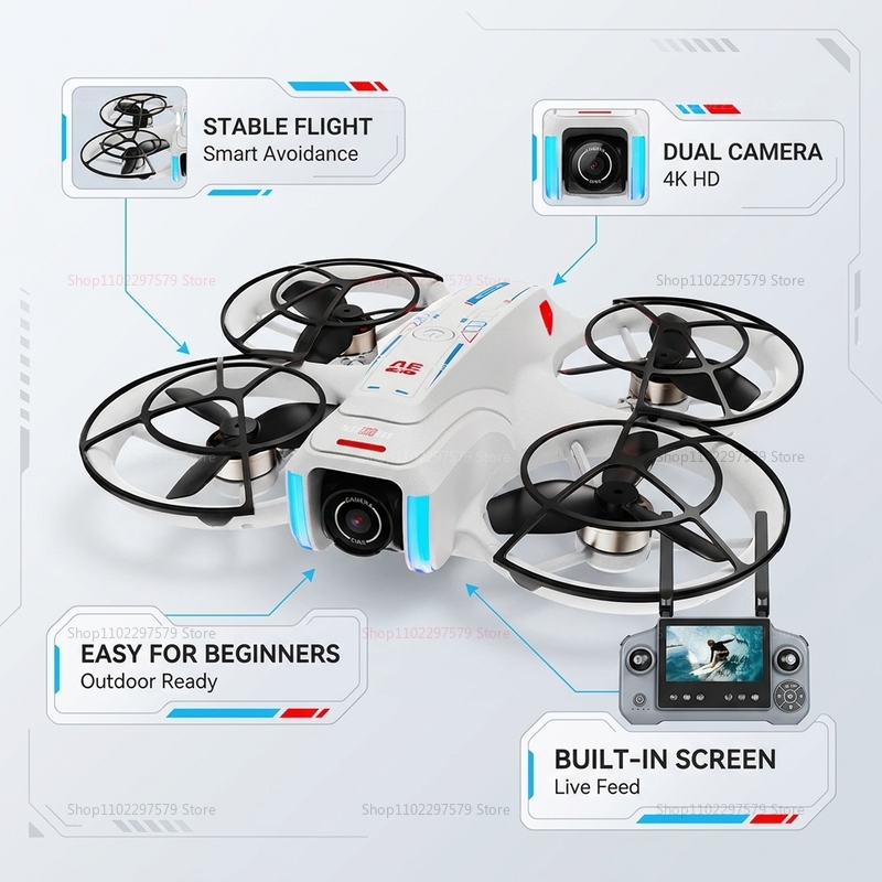 New 2nd AE21 GPS Drone Profess - Drone Multispectral 评论和价格