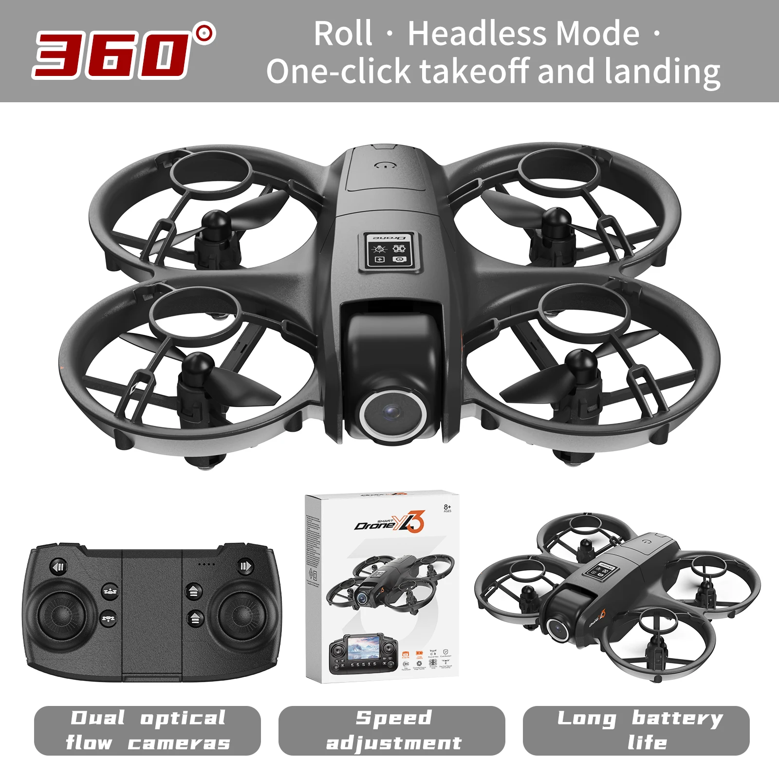 New YL3 RC Drone 8K 1080P Wide - Drone Multispectral 评论和价格