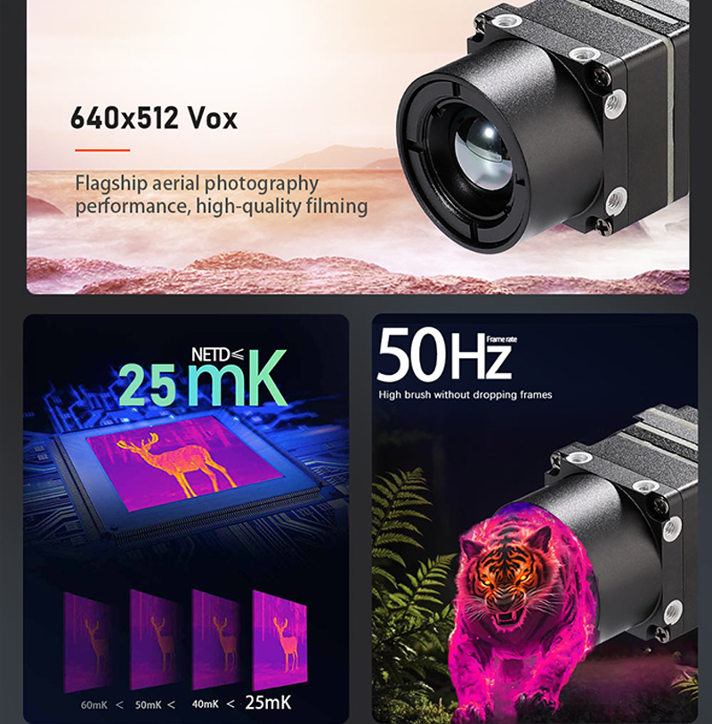 New Arrival 640x512 FPV Drone  - Drone Thermal Imaging 评论和价格