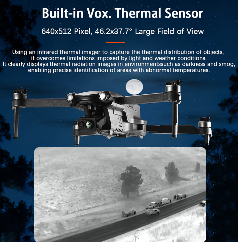 New Arrival 640x512 FPV Drone  - Drone Thermal Imaging 评论和价格